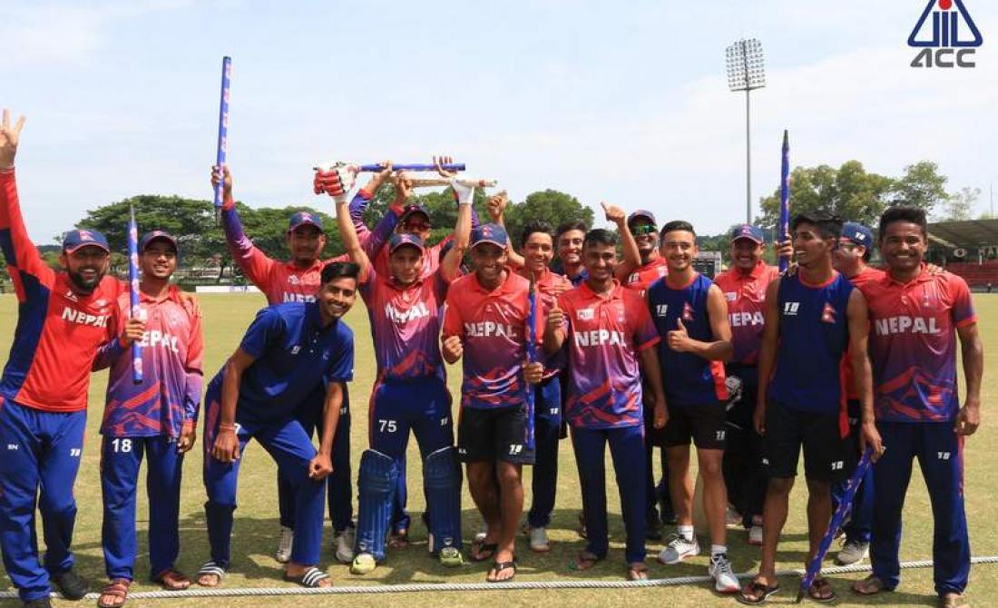 Nepali Under 19 Cricket Toli